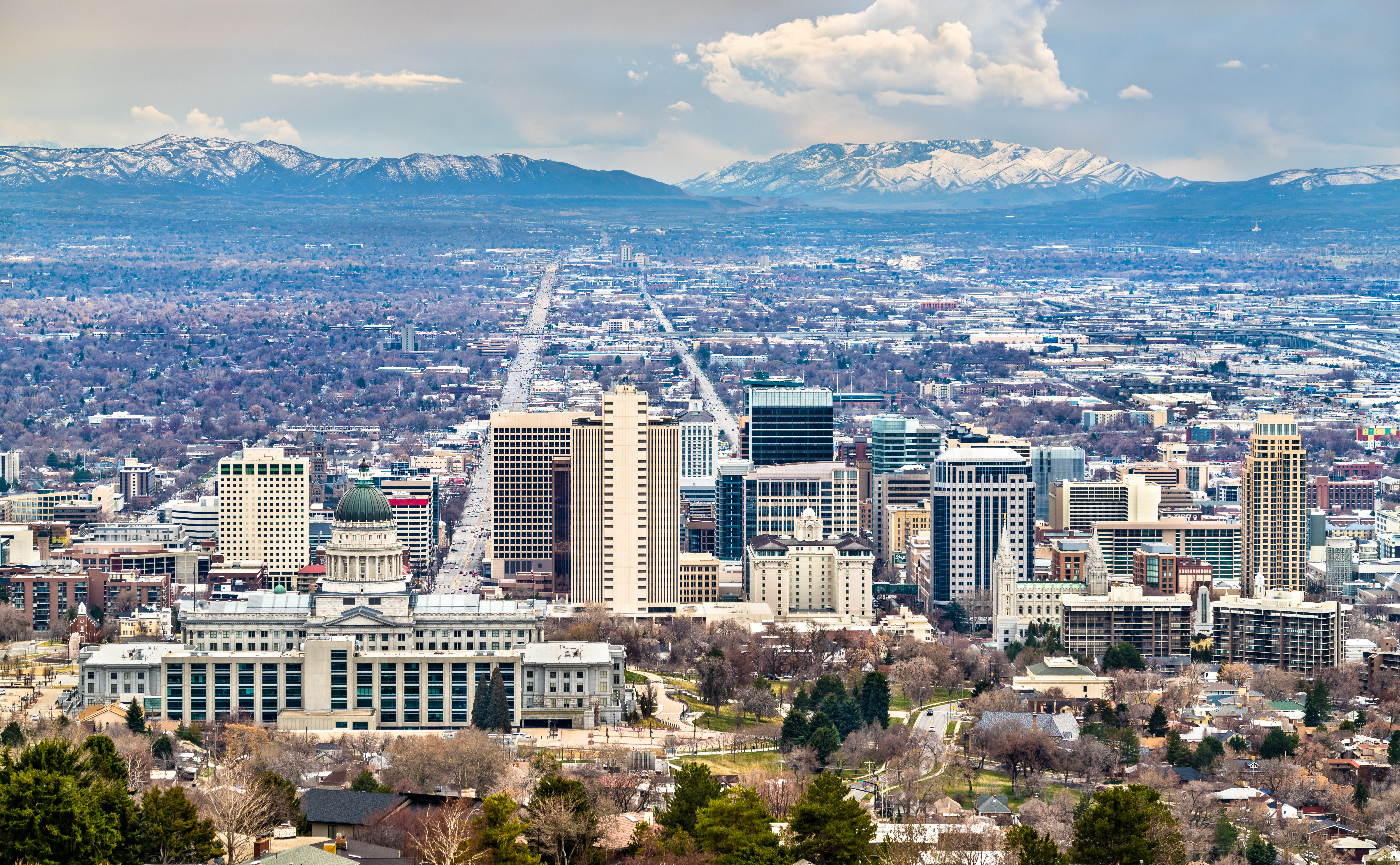 Salt Lake City Skyline