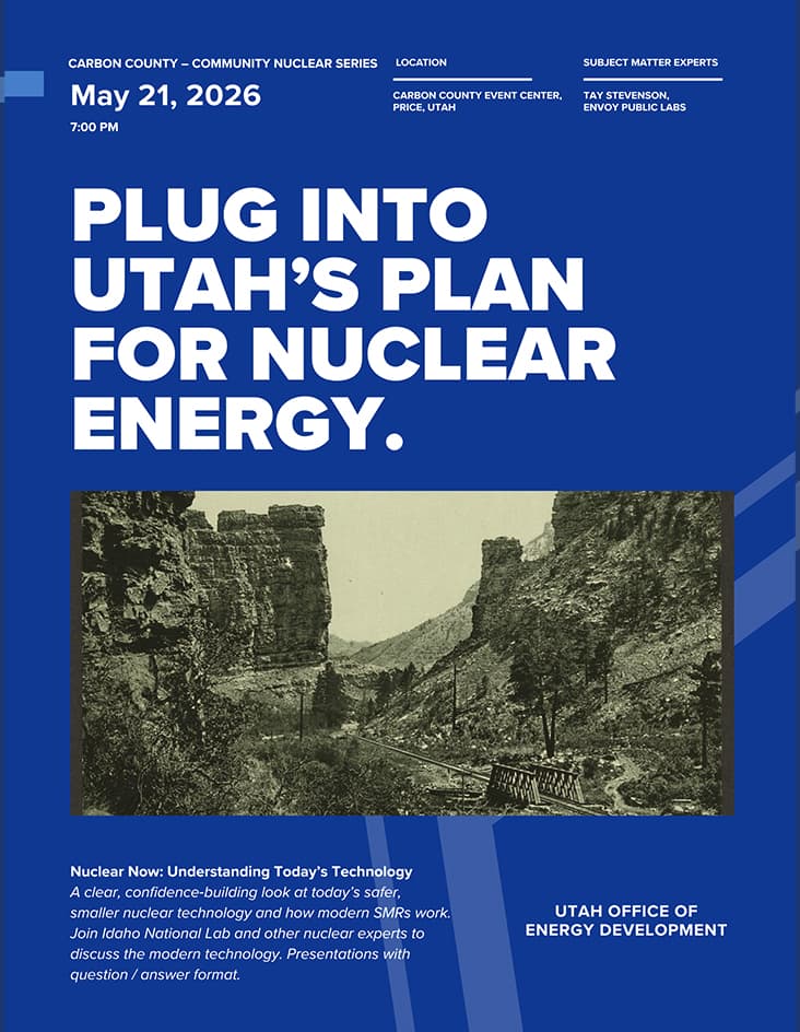 plug into Utah's plan flier